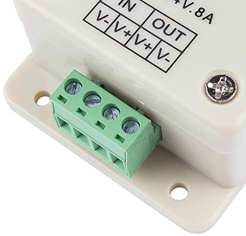 REACHYEA Spannungsregler DC-DC Spannungsstabilisator 8A Netzteil Einstellbare Drehzahlregler DC 12V LED Dimmer 12V