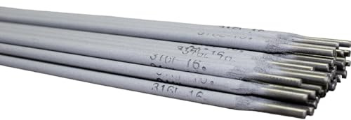 Edelstahl Schweißelektroden V4A /1.4430 (316) INOX NIRO 2,0 Ø 2,0/2,5/3,2 (Ø 2,0 x 300mm 1,0Kg)