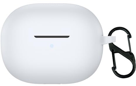 Custodia in silicone per Xiaomi Redmi Buds 3 Lite Cuffie Bluetooth Cover per Xiaomi Redmi Buds 3 Lite (Bianco)