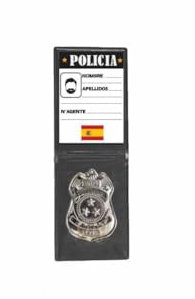 DISBACANAL Placa policia Bolsillo