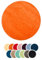 liebling Badteppich, 100% Polyester - Mikrofaser, Serie Santos, Ø 110 cm,1500 g/m², 30 Grad waschbar, Farbe: Terra