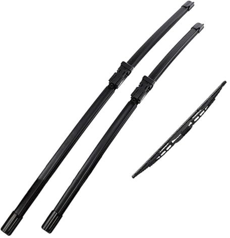 ASHILD Scheibenwischer Für Ford Für S-Max Smax 2006-2008 LHD Vorne Und Hinten Wischerblätter Set Windschutzscheibe Pinsel 30 +26 + 14 Auto Wischer Klinge