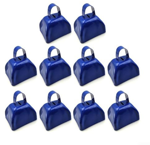 Robustes Kuhglocken-Set für Spannung bei Fußballspielen und Musikkursen