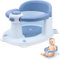Baby Badesitz für Babys ab 6 Monaten, Rutschfester Baby Badewannensessel, Tragbarer Badesitz mit Saugnäpfen, Babybadewanne Kleinkind Badewannenstütze für Dusche (Blau)