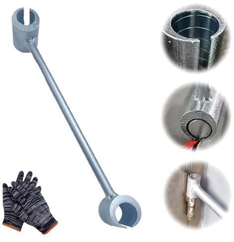 Gienslru Hinge Gap Adjusting Wrench, Door Hinge Repair Tool, 14-18mm