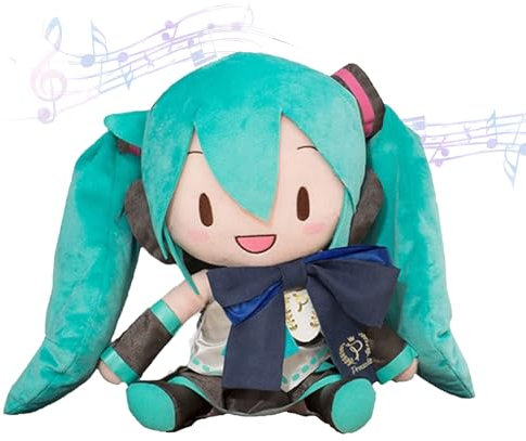 zingking Plüschpuppe, gepolstertes Plüsch, ultraweiches Spielzeug, Anime Hatsune Miku, Plüschtierserie Snow Hatsune Miku,