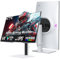 KTC Monitor 27 pollici White Gaming Monitor WQHD (2560 x 1440) Fast IPS, 300 Hz (Supporti 320 Hz via overclocking) 1 ms 144% sRGB High Brightness 450cd/㎡, Low Blue Light, Flicker-Free, 2 HDMI, 1 DP