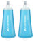 flintronic 2 Pcs Gourde Souple, 500 ml/17oz Flasque Running Pliable en TPU, Bouteille d'eau de Course, Sans BPA, étanche, pour Course à Pied, Randonnée, Cyclisme, Escalade