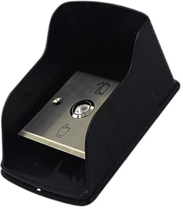 Doorbell Rain Cover - Glareproof, PC, Shield | Outdoor Anti-Glare Weather Guard with Easy Install Design, Push Button Protection for Entry Door Or Access Systems, Small Size 136x90x74mm