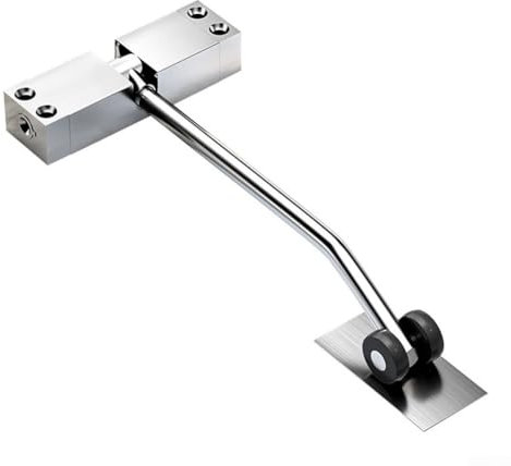 Ferme-porte fiable en acier inoxydable avec installation simple et fonction automatique