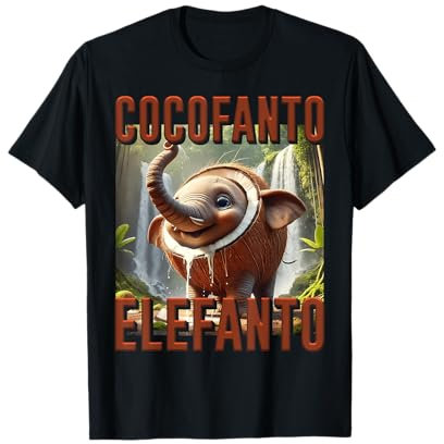 Cocofanto Elephanto Italian Brainrot Monsters AI Kids T-Shirt