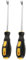 NUOBESTY 2 Pièces Outil d'ouvrage de clou tireur sellerie tire-pointe dissolvant extracteur de goupille Outil dégrafeur pour tissus d'ameublement outil de levage manuel caoutchouc