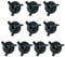 Helmets Visors Screws Suitable For Motorcycle Bike ATVs Helmets None Tools Needed Replacement Accessories Motorcycle Helmets Screws Black
