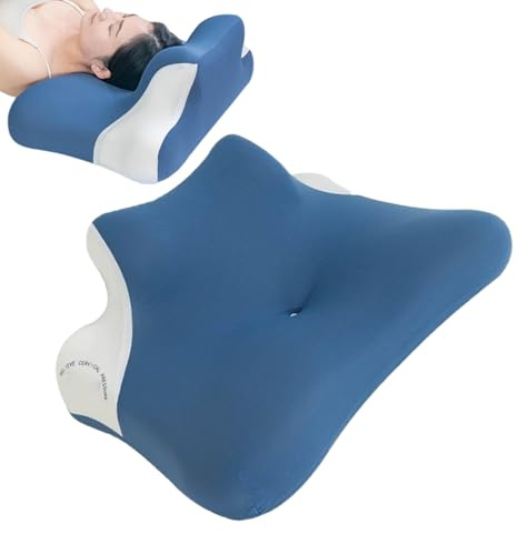 Bauchschläferkissen – Ergonomisches Körperkissen aus Memory- für Nacken, Schulter und Rücken mit Keil-Design, anfällige Schlafkissen für Männer und Frauen, 40 x 60 x 23 cm