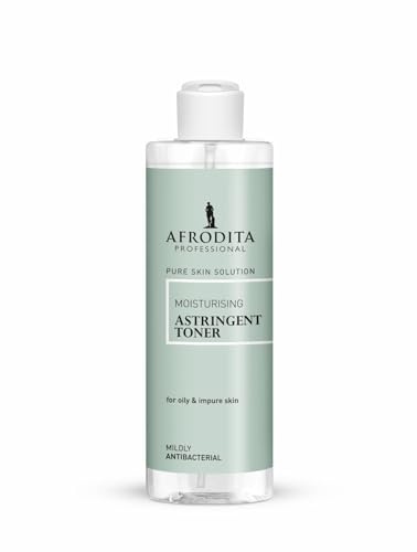 Afrodita Professional Feuchtigkeitsspendendes Gesichtswasser für fettige & unreine Haut 190 ml, alkoholfreier Toner mit Niacinamid & Kiefernöl, hilft Poren & Glanz zu reduzieren