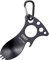 CRKT Eat'N Tool Outdoor Spork Multitool: langlebiges und leichtes Metall-Multi-Tool für Camping, Wandern, Rucksackreisen und Outdoor-Aktivitäten, schwarz 9100KC