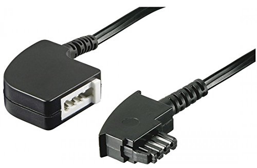 Wentronic TAE Verlängerung (TAE-F Stecker auf TAE-F Kupplung) 10m