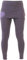 GURU SHOP Yoga-Hose, Leggings mit Minirock Bio BW Yogi - Plum, Damen, Baumwolle, Size:M