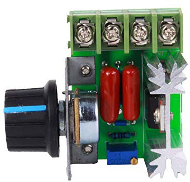 dimmer per regolare temperatura + Motor Controller, regolatore di tensione del controller del motore regolabile 50-220V 25A 2000W