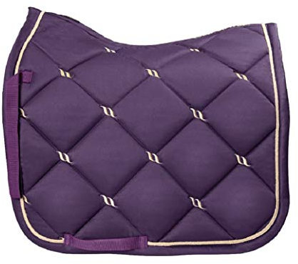 Back on Track® Welltex Nights Collection Saddle Pad Dressage Purple Lila Gr. Full