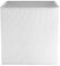 Contemporary and Stylish Ivory White Linen Fabric Square Lamp Shade for Wall Ceiling or Table - 16cm Length 40w Maximum Suitable for The Home or Commercial Usage by Happy Homewares
