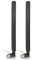 Bingfu 4G LTE Antenne 6 dBi RP-SMA Omnidirektionale Signalverstärker Antenne Kompatibel mit Mobilfunk-Jagd-Wildbeobachtungskameras Überwachungskamera