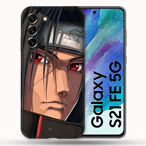 Cokitec Schutzhülle für Samsung Galaxy S21 FE / S21FE Manga Naruto Itachi Gesicht