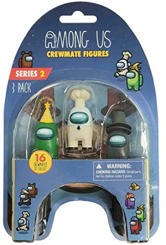Among Us Crewmate Figuren (Set 2), 3 Stück