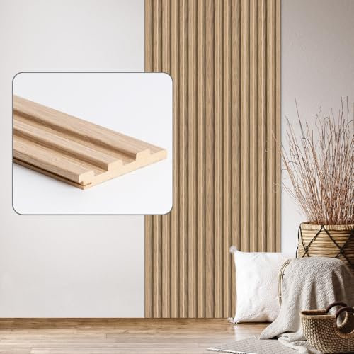 Wandpaneele & Deckenpaneele Desiwa 3er-Set in Eiche Natur 10,7x262 cm Holzoptik Holz MDF Holzpaneele