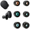 Memory Foam Replacement Earbud Tips Compatible with Sony Wf-1000xm3 Wf-1000xm4 Wf-1000xm5, 3 Pairs Silicone Memory Foam Eartips Ear Buds S/M/L, Soft & Anti-Slip Black Earbuds Replacement Tips