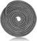 Cuerda de Sellado de Fibra de Vidrio, Cuerda Fibra de Vidrio, Cuerda para Sellar Hornos, Cinta Redonda de Sellado, Vidrio Reemplazo Junta para Chimeneas y Estufa de Leña (10 mm x 2,5 m)