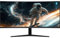Z-Edge 34 Zoll Ultrawide Curved Gaming Monitor 165Hz UWQHD IPS 21:9, 3440x1440, 1ms MPRT, 96% DCI-P3, 10-Bit 120% sRGB, FreeSync, HDR10, Höhe/Neigung/Drehung Einstellbar, HDMI DisplayPort, Schwarz