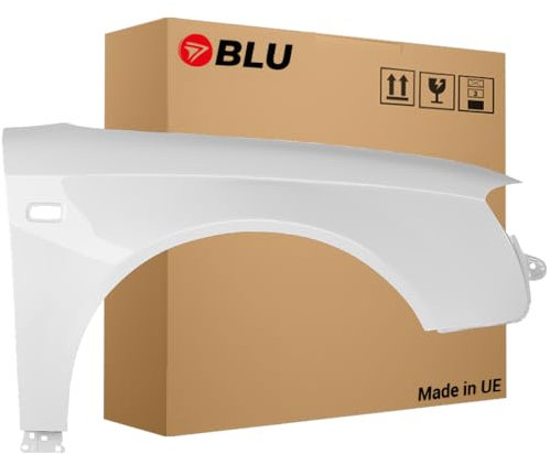 BLU Kotflügel Passend für Audi A4 B7 LY9C Rechts Weiss | 2004-2008 | Vorderseite Vorne | Lackiert | Einbaufertig