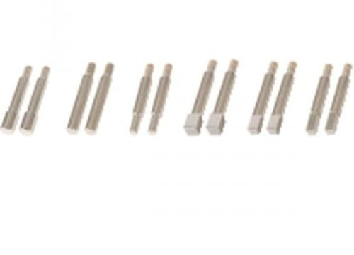 KS Tools 450.0182 Rundadapter, 6mm, 2er Pack, verchromt