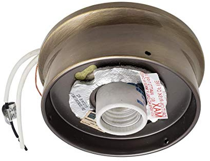 B&P Lamp® Kabelbefestigungshalter, 10,2 cm Passform, Antik-Finish