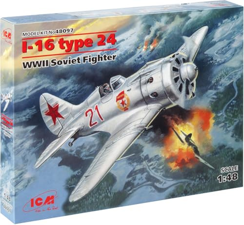 ICM 1/48 48097 – I 16 Type 24 Plastic Model Kit