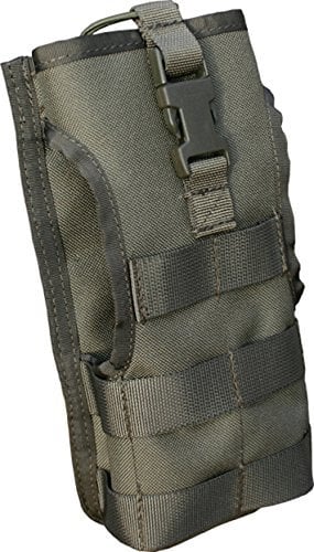 Zentauron Funkgerätetasche SEM 52 - Molle-kompatible Radio Pouch für Plattenträger & Schutzweste - Zubehör Tasche für Funkgerät - Bungee-Cord Sicherung - Bundeswehr Zubehör Taktische Ausrüstung