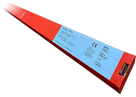 5 kg 1.5125 WSG2 Baguette de Soudure / Électrodes à Fil avec 1,6 mm X 1000 Ø mm pour Acier et Faiblement Staehlel Wig / Tig Soudage