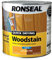 Ronseal QDWSNP25L 2.5 Litre Satin Finish Quick Dry Woodstain - Natural Pine