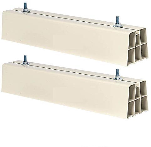 Bases de suelo (2 unidades) para unidad externa de aire acondicionado, 45 cm