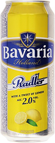 Bavaria - Radler Limone, Birra E Limonata, Alc. 2.0% - 500 Ml - [confezione da 12]