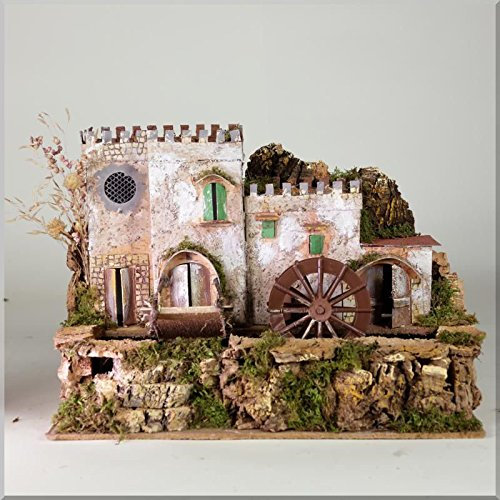 Rossi Rosa - Macinino ad Acqua con Motore a ingranaggio, Dimensioni 33 x 18 x 23 cm, Multicolore, Taglia Unica