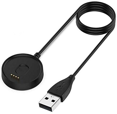 TECHGEAR USB Câble de Remplacement Chargeur Compatible avec TicWatch C2 Smartwatch - Dock de Fil de câble de synchronisation de données de Puissance de Remplissage d'USB de Rechange