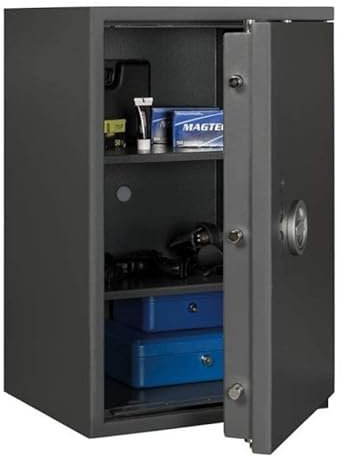 Format Kurzwaffentresor KWT 4000, Mechanisches Zahlenkombinationsschloss, Grad 0 nach EN 1143-1, H75xB50xT42 cm, 106 kg