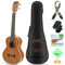 Hricane Ukulele Tenore 26 pollici Sapele con corda in nylon e borsa da gig