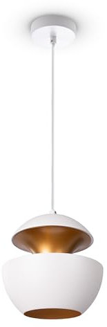 Paco Home Industrielle Hängelampe Deckenlampe Vintage Pendelleuchte Aus Stahl Kronleuchter Ø20cm Breit Esszimmer Küche Esstisch 1,5m Textilkabel E27