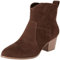Amazon Essentials Stivaletti Western Con Tacco a Strati Donna, Marrone Toffee Scuro, 37.5 EU