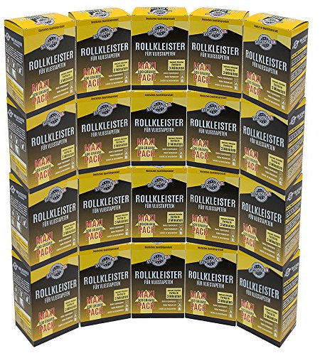 20x Maxi-Pack Rollkleister Vlieskleister Vlies Tapeten Kleister 10kg