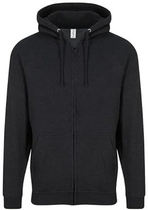 AWDis Just Hoods JH050 Unisex Zoodie - Black Smoke - 2XL