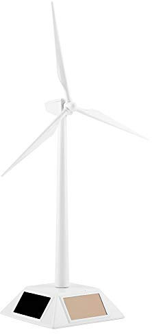 Hztyyier Solar Wind Modell ABS Mini Solarbetriebene Desktop-Dekoration für Wissenschaftslehrmittel Wohnkultur Kindergeschenk